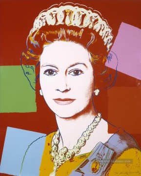 Reina Isabel II del Reino Unido Andy Warhol Pinturas al óleo
